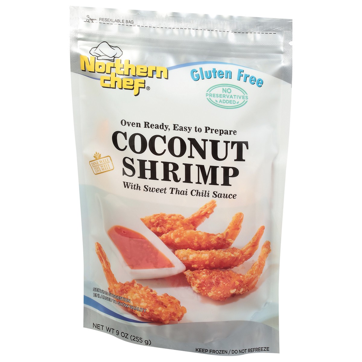slide 5 of 9, Northern Chef Gluten Free Coconut Shrimp 9 oz, 