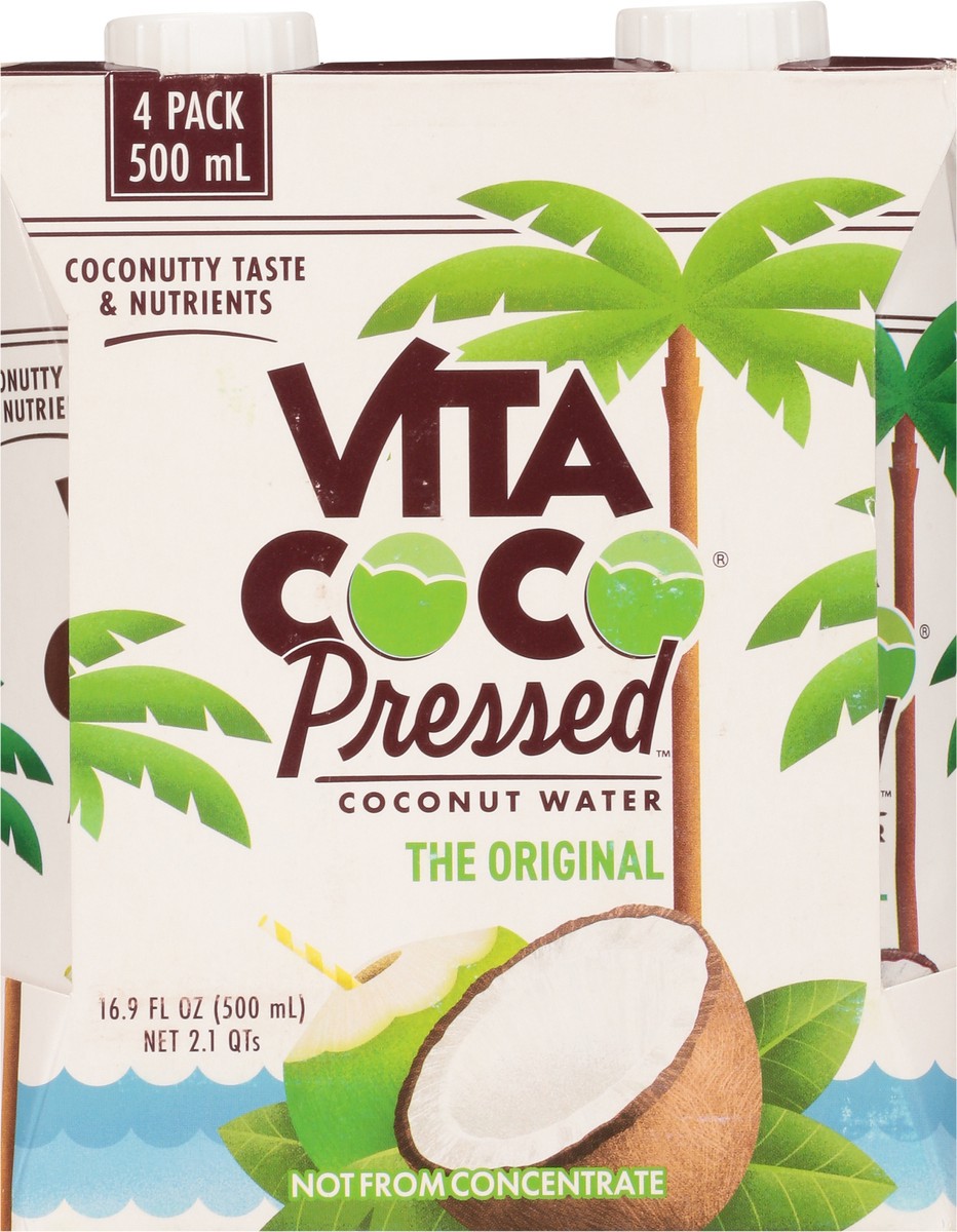 slide 4 of 9, Vita Coco Coconut Water Vita Coco Pressed- 2 liter, 4 ct; 16.9 oz