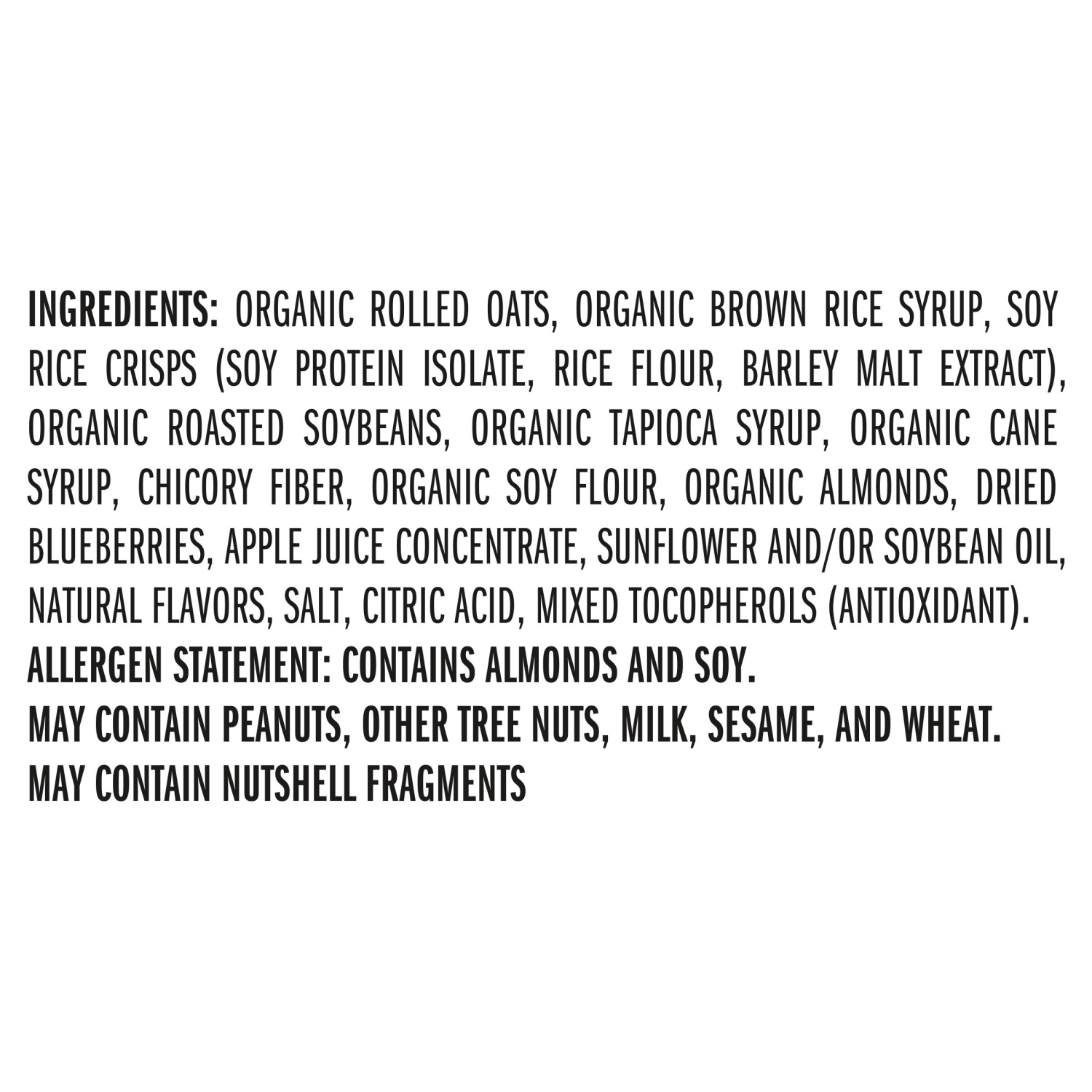 slide 3 of 8, CLIF BAR - Blueberry Almond Crisp - Made with Organic Oats - Energy Bars - Non-GMO - Plant Based Protein Bars (5 Pack), 5 ct
