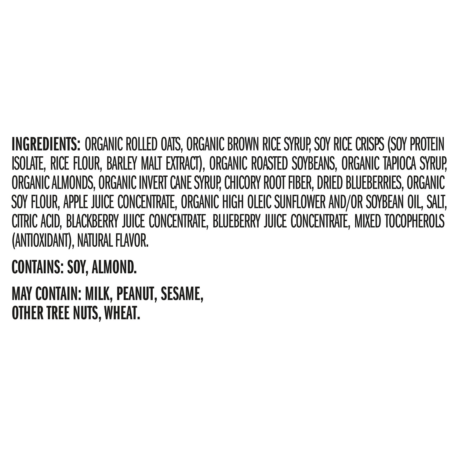slide 3 of 8, CLIF BAR - Blueberry Almond Crisp - Made with Organic Oats - Energy Bars - Non-GMO - Plant Based Protein Bars (5 Pack), 5 ct