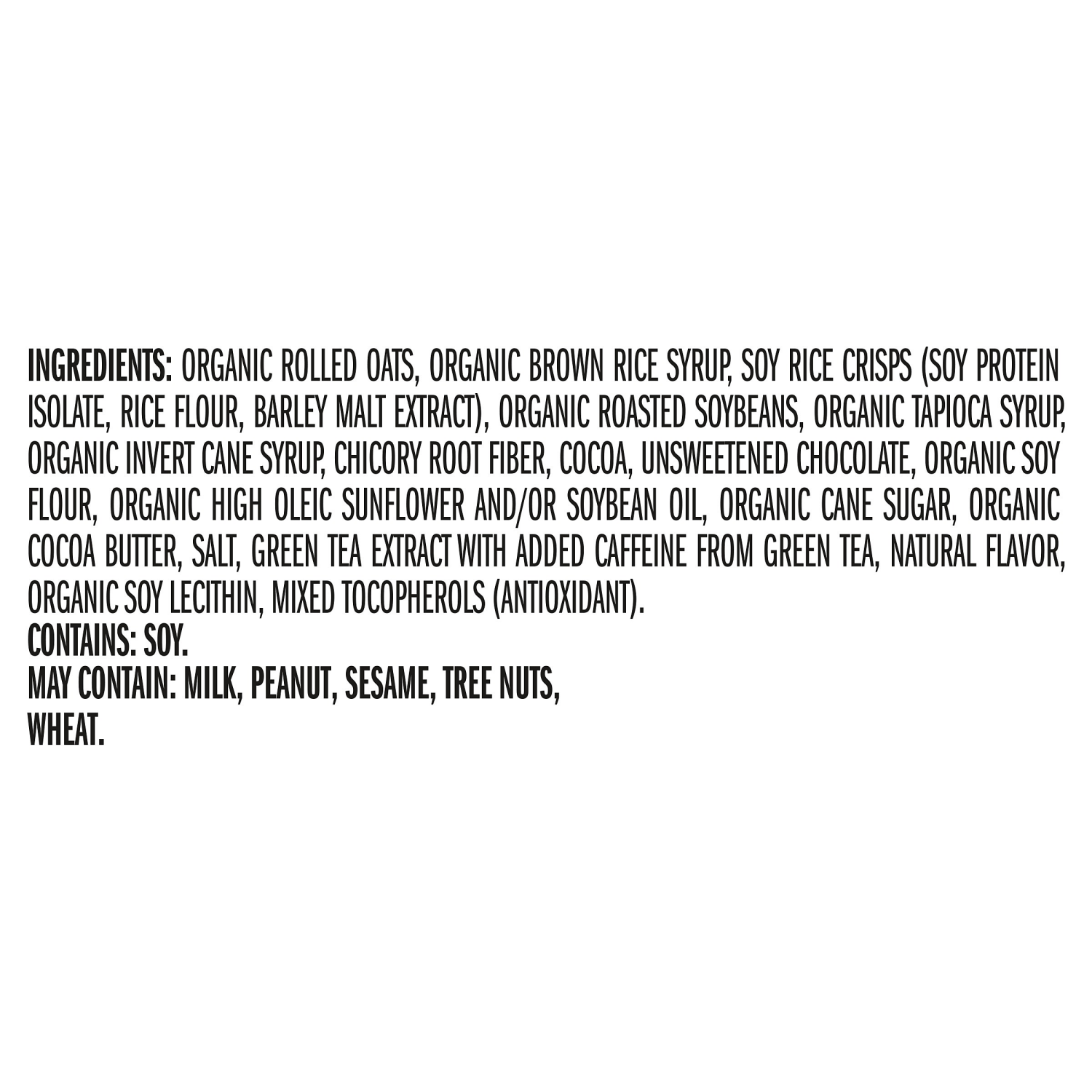 slide 3 of 8, CLIF BAR - Cool Mint Chocolate with Caffeine - Made with Organic Oats - Energy Bars - Non-GMO - Plant Based Protein Bars (5 Pack), 5 ct