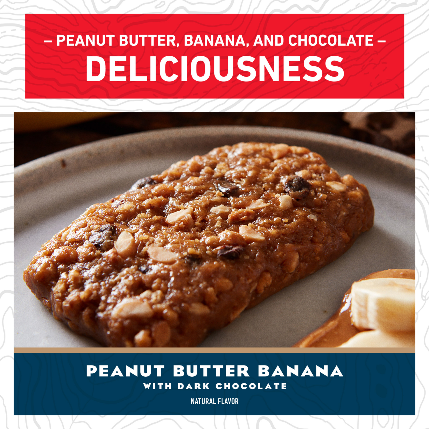 slide 6 of 8, Clif Bar Energy Peanut Butter Banana With Dark Chocolate, 5 ct