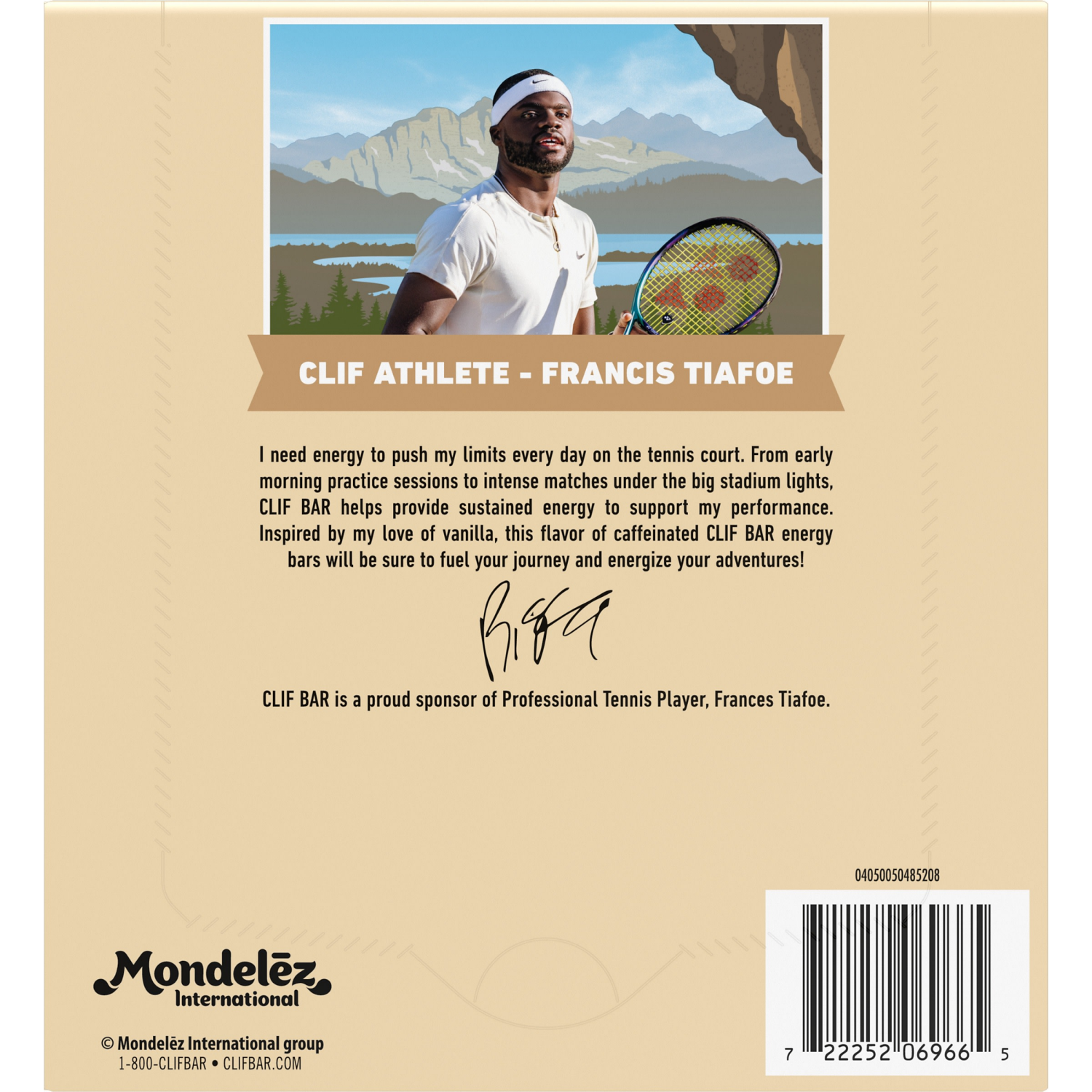 slide 8 of 8, CLIF BAR Caffeinated Collection - Vanilla Almond Flavor - Made with Organic Oats - Energy Bars - Non-GMO - Plant Based Protein Bars (5 Pack), 5 ct