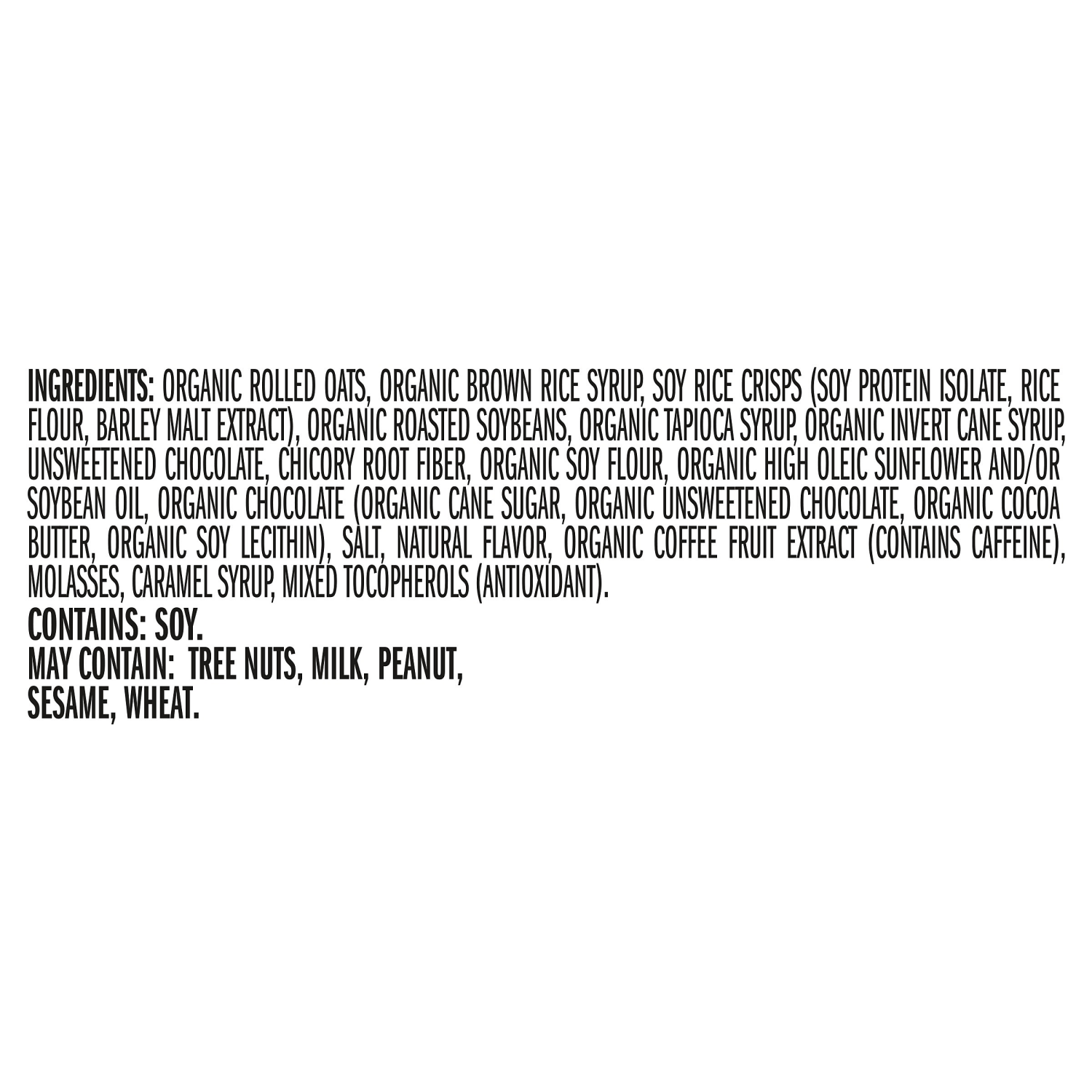 slide 3 of 8, CLIF BAR Caffeinated Collection - Caramel Chocolate Chip Flavor - Made with Organic Oats - Energy Bars - Non-GMO - Plant Based Protein Bars (5 Pack), 5 ct