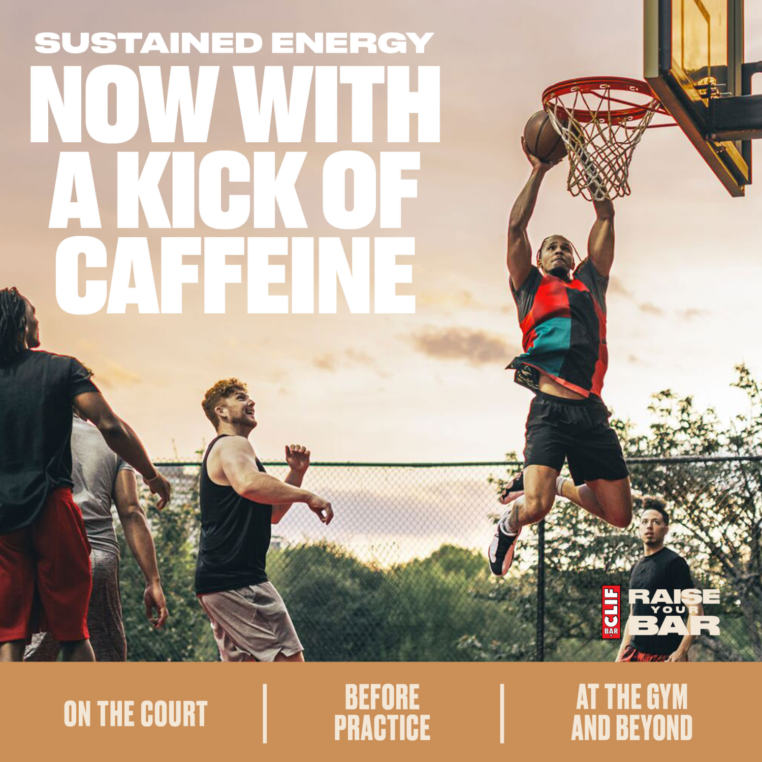 slide 7 of 8, CLIF BAR Caffeinated Collection - Caramel Chocolate Chip Flavor - Made with Organic Oats - Energy Bars - Non-GMO - Plant Based Protein Bars (5 Pack), 5 ct