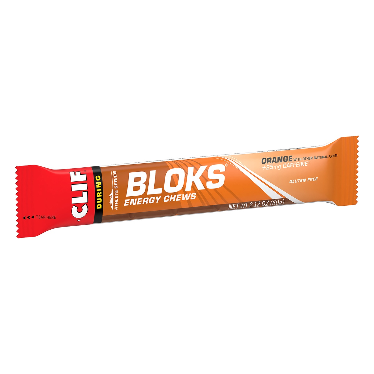 slide 6 of 10, CLIF Orange Energy Chews, 2.12 oz