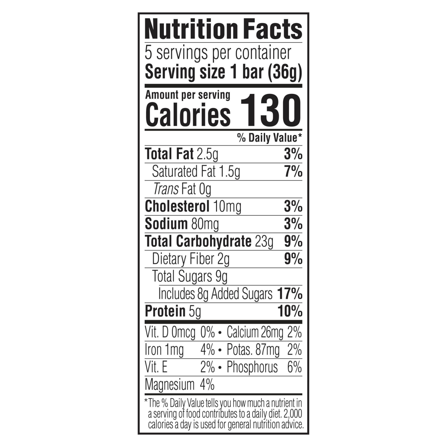 slide 5 of 8, Zbar Protein - Chocolate Chip - Crispy Snack Bars - Made with Organic Oats - Non-GMO - 5g Protein - Gluten Free Protein Bars (5 Pack), 5 ct