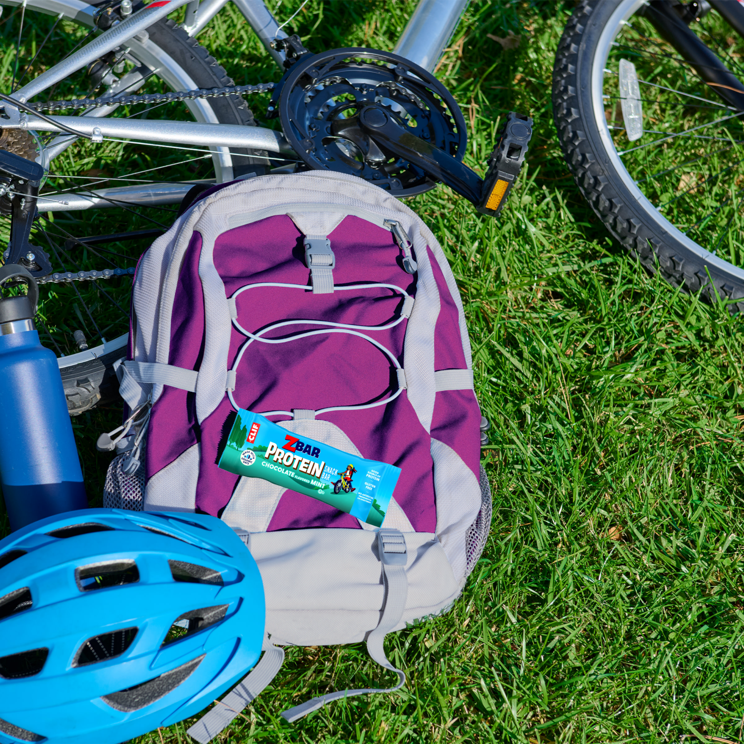 slide 2 of 8, CLIF Organic Zbar Chocolate Mint Protein Bars, 5 ct