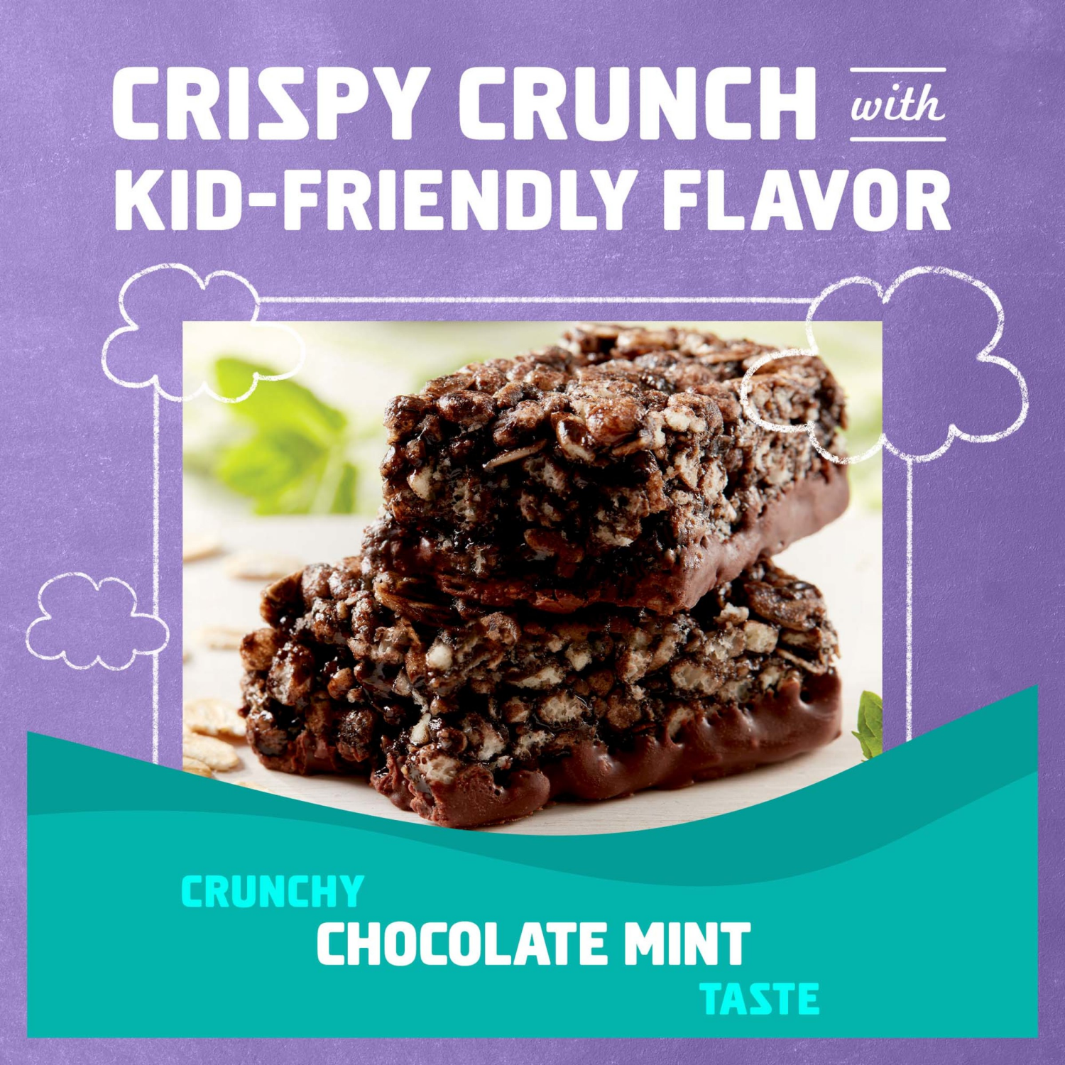 slide 6 of 8, CLIF Organic Zbar Chocolate Mint Protein Bars, 5 ct