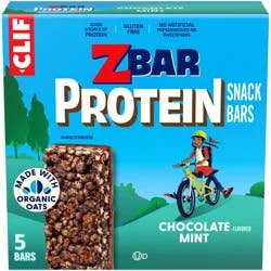 CLIF Organic Zbar Chocolate Mint Protein Bars