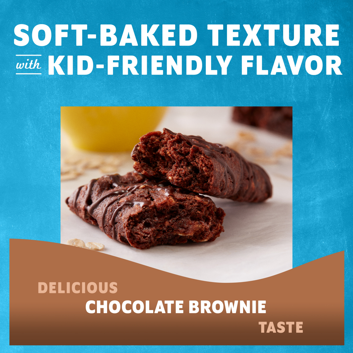 slide 6 of 8, CLIF Kid Zbar Organic Chocolate Brownie Baked Whole Grain Energy Snack Bars, 18 ct; 1.27 oz