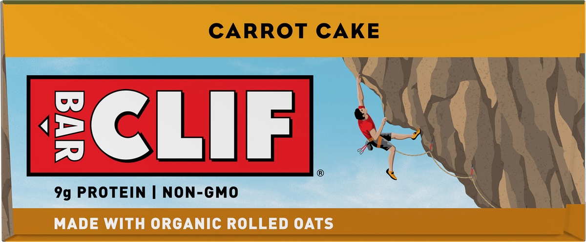 slide 8 of 9, CLIF Carrot Cake Energy Bar, 12 ct; 2.4 oz