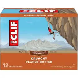CLIF Crunchy Peanut Butter Energy Bars