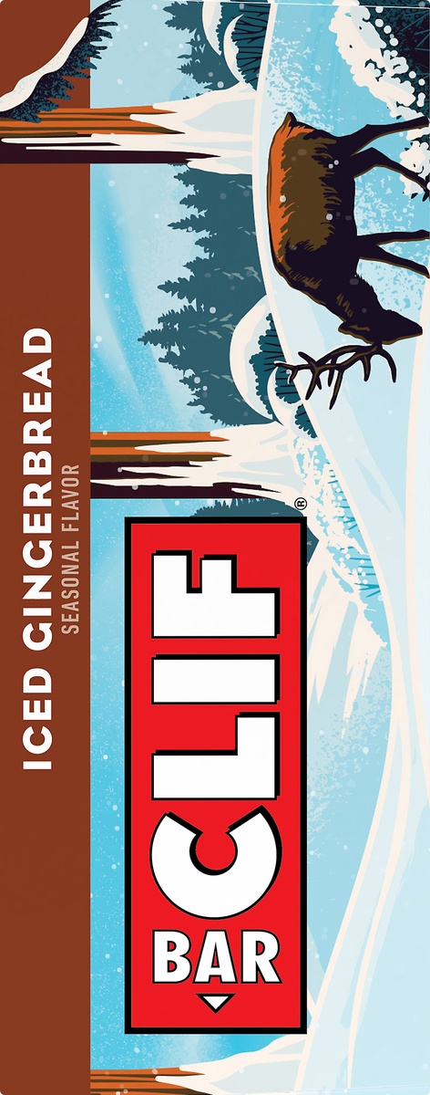 slide 2 of 9, CLIF Bar Iced Gingerbread Energy Bars, 6 ct; 14.4 oz
