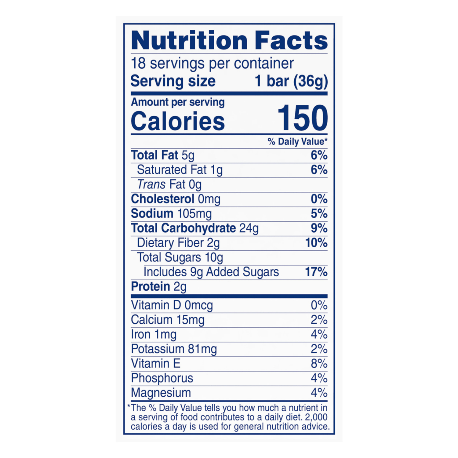 slide 5 of 8, Zbar Iced Oatmeal Cookie Energy Snack Bars 18 - 1.27 oz Packs, 18 ct
