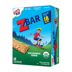 Zbar Iced Oatmeal Cookie Energy Snack Bars 18 - 1.27 oz Packs