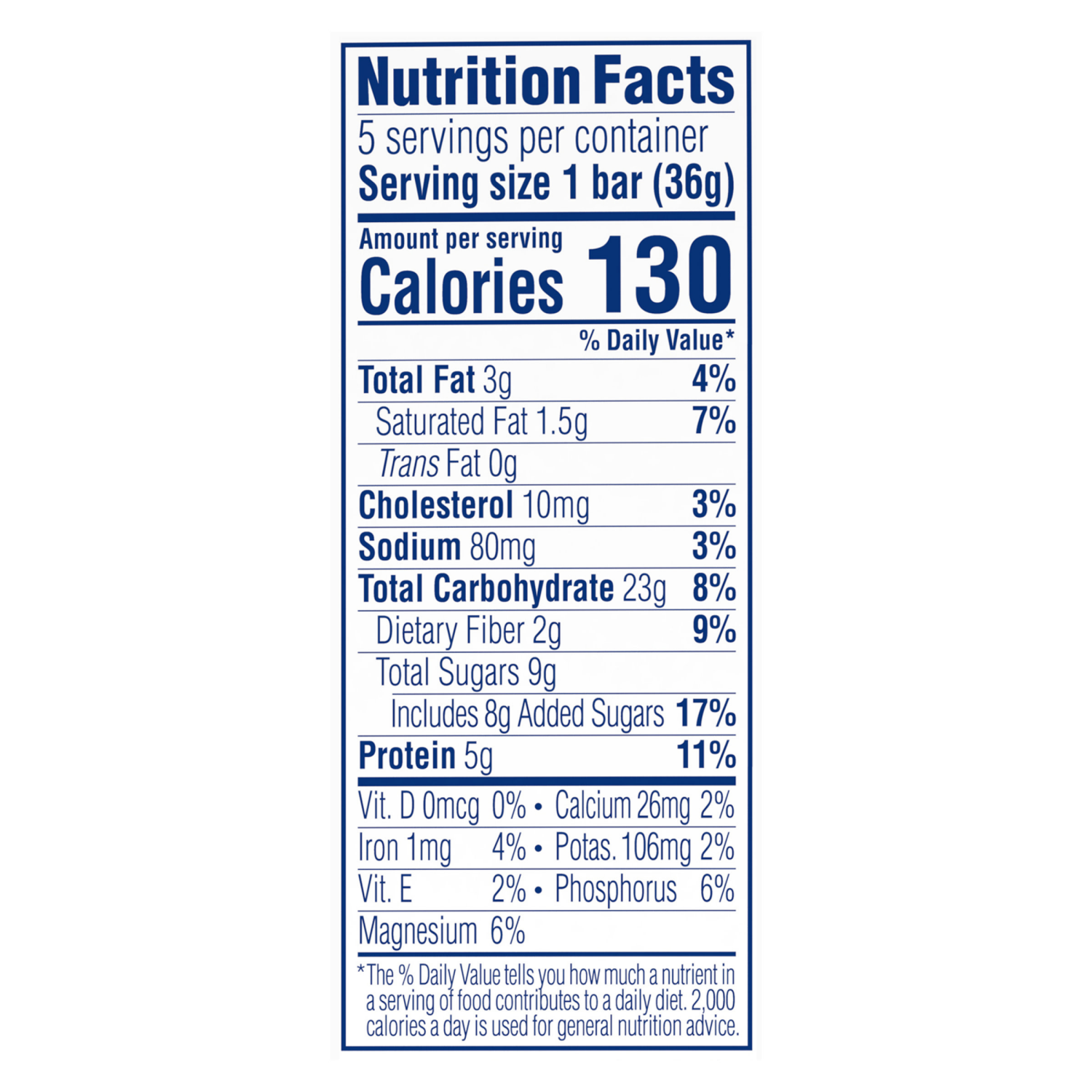 slide 4 of 8, Zbar Protein - Cookies 'N Creme - Crispy Snack Bars - Made with Organic Oats - Non-GMO - 5g Protein - Gluten Free Protein Bars (5 Pack), 5 ct