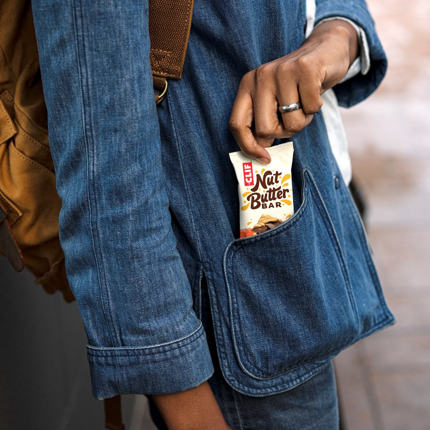 slide 3 of 8, CLIF Chocolate & Peanut Butter Nut Butter Bar 5 - 1.76 oz Bars, 5 ct