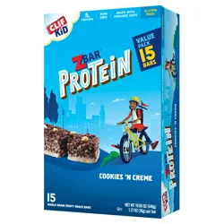 Clif Zbar Protein Cookies N Creme 15Ct/ 19.05Oz