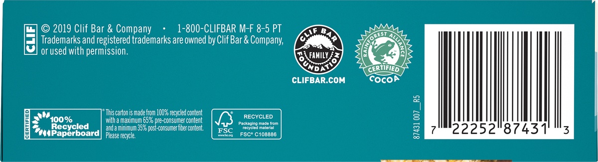 slide 7 of 9, CLIF Whey Protein Bar - Coconut Almond Chocolate, 5 ct