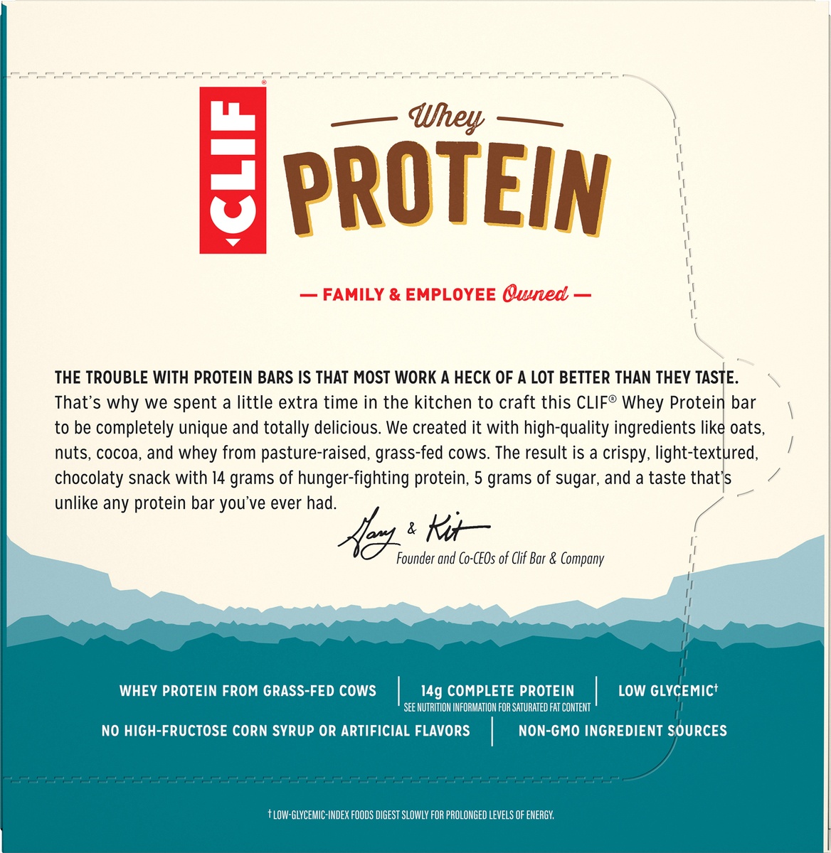 slide 9 of 9, CLIF Whey Protein Bar - Coconut Almond Chocolate, 5 ct