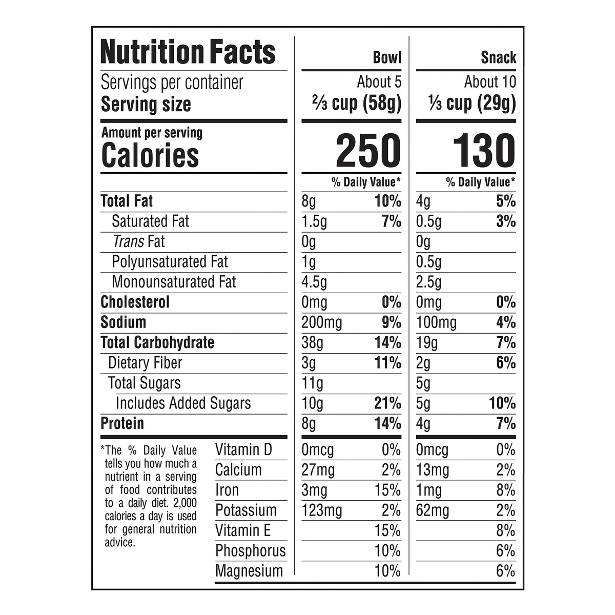 slide 2 of 10, CLIF White Chocolate Macadamia Nut Energy Granola, 10 oz