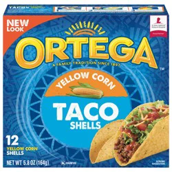 Ortega Yellow Corn Taco Shells
