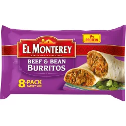 El Monterey Beef & Bean Burritos