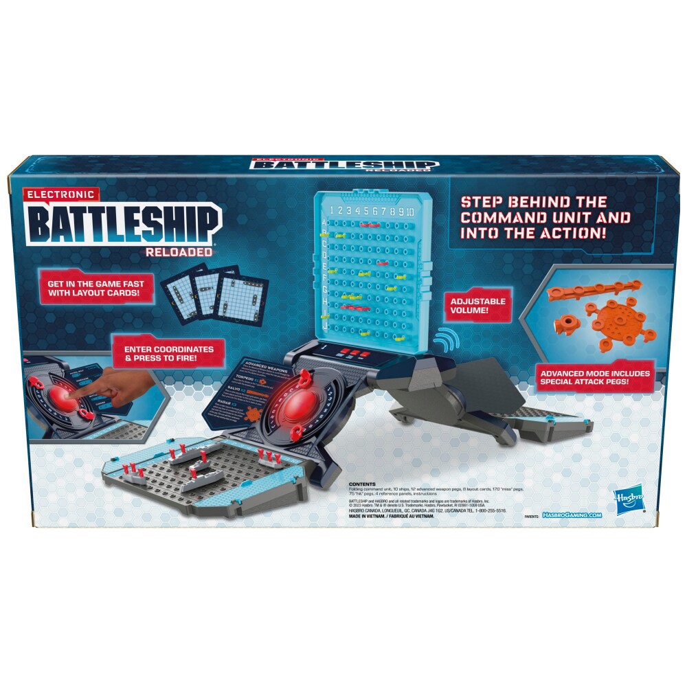 slide 2 of 5, Electronic Battleship Reloaded Game, 1 ct