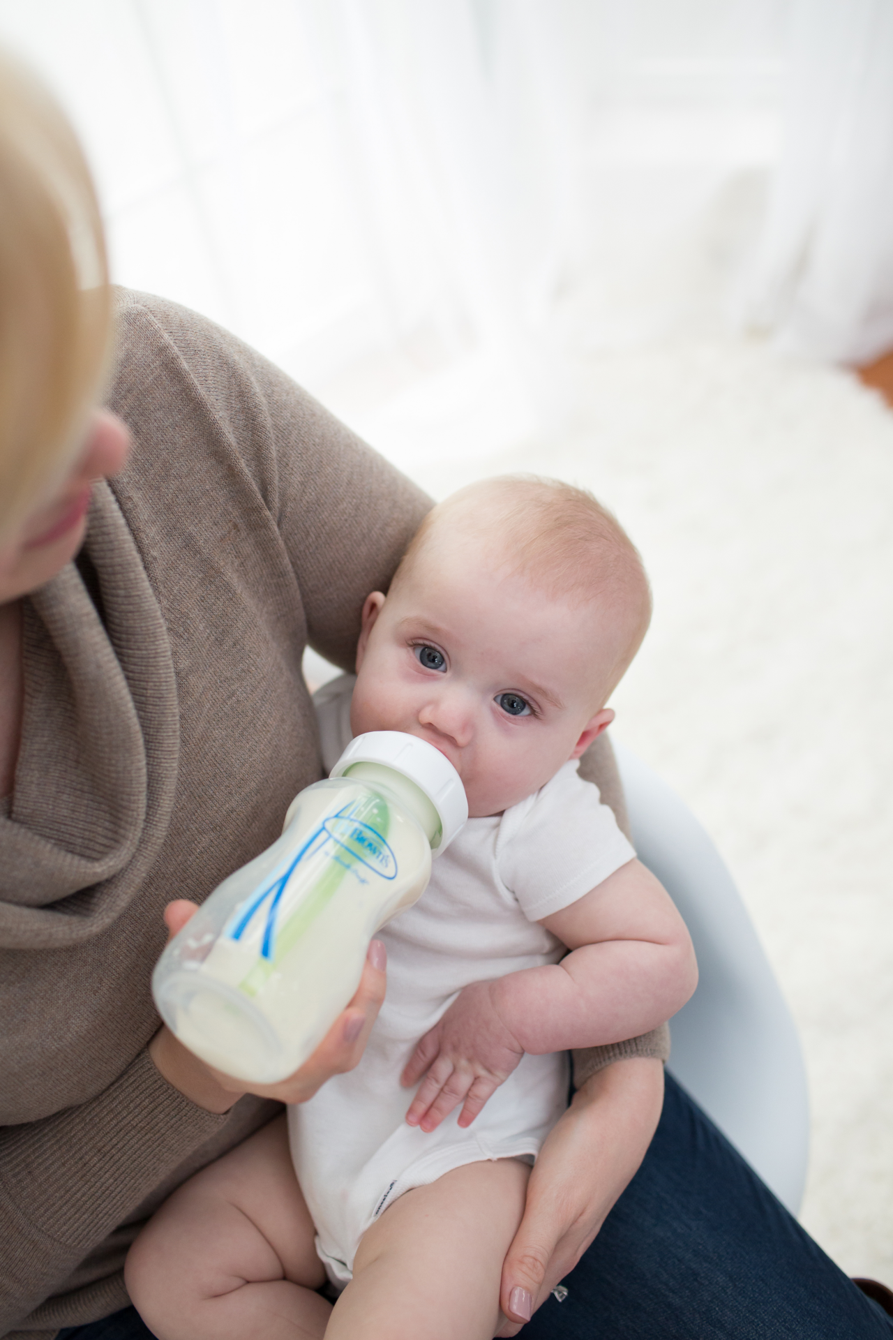 slide 3 of 4, Dr. Brown's Natural Flow Options+ 2-Pack Anti-Colic Wide-Neck 9 Ounce 0M+ Level Bottle 2 ea, 2 ct