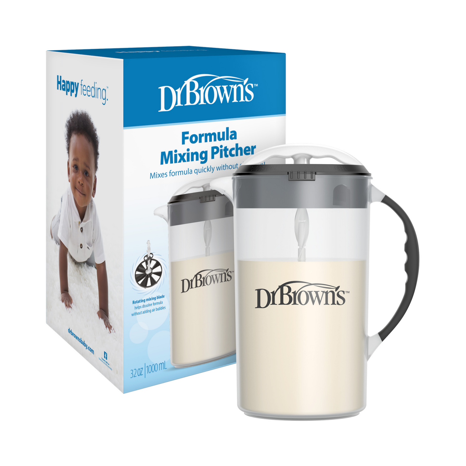 slide 2 of 4, Dr Brown Dr. Brown's Formula Mixing Pitcher Black, 1 ct