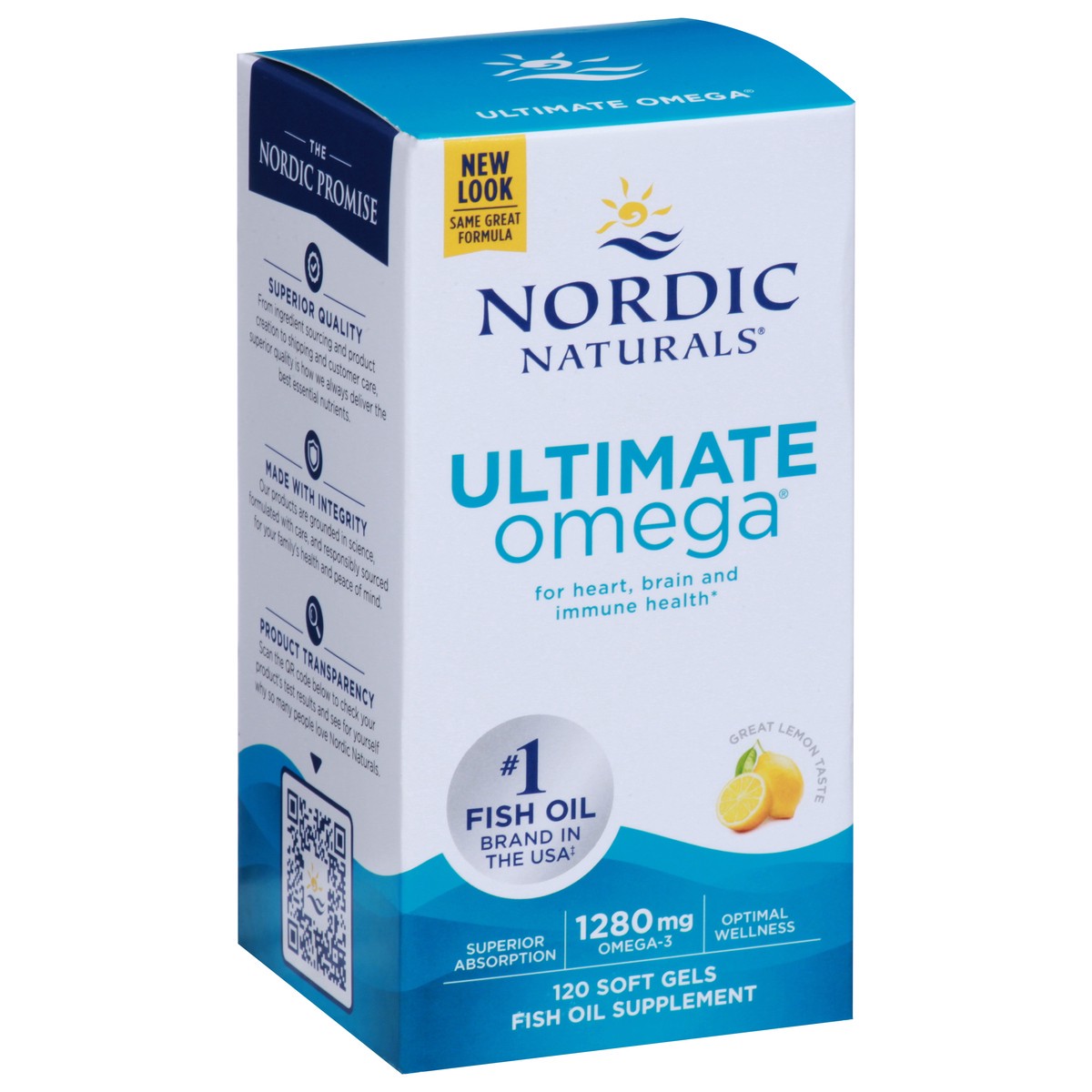 slide 2 of 10, Nordic Naturals Ultimate Omega 120 Softgels, 120 ct