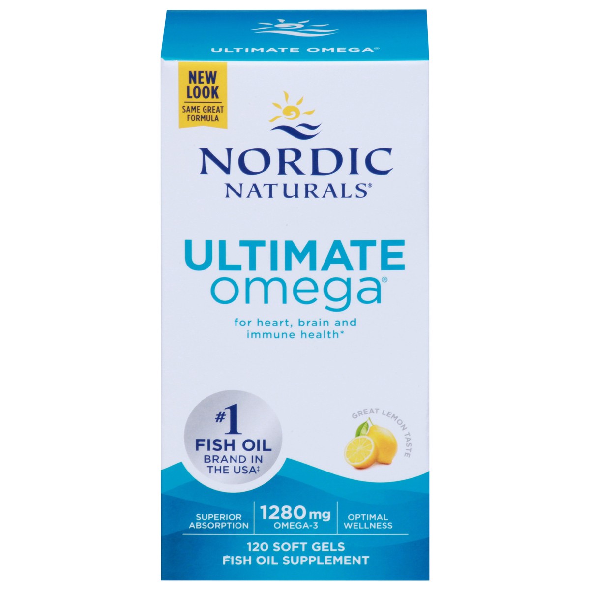 slide 6 of 10, Nordic Naturals Ultimate Omega 120 Softgels, 120 ct