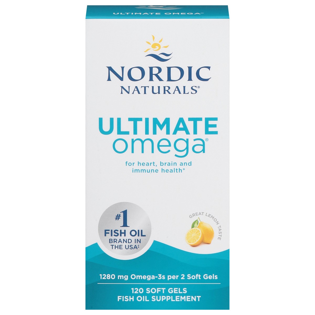 slide 1 of 10, Nordic Naturals Ultimate Omega 120 Softgels, 120 ct