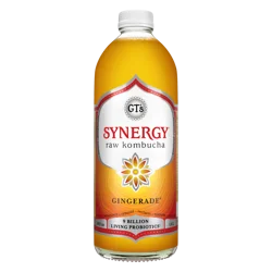 Gt's Synergy Kombucha Gingerade, 48 Oz
