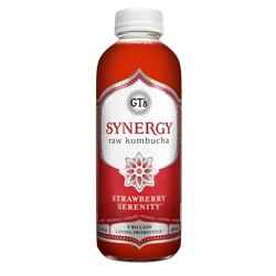 GT's Strawberry Serenity Kombucha 16 fl oz