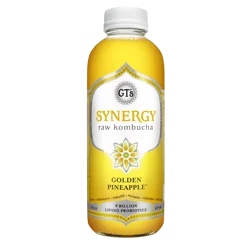 GT's Golden Pineapple Kombucha 16 fl oz