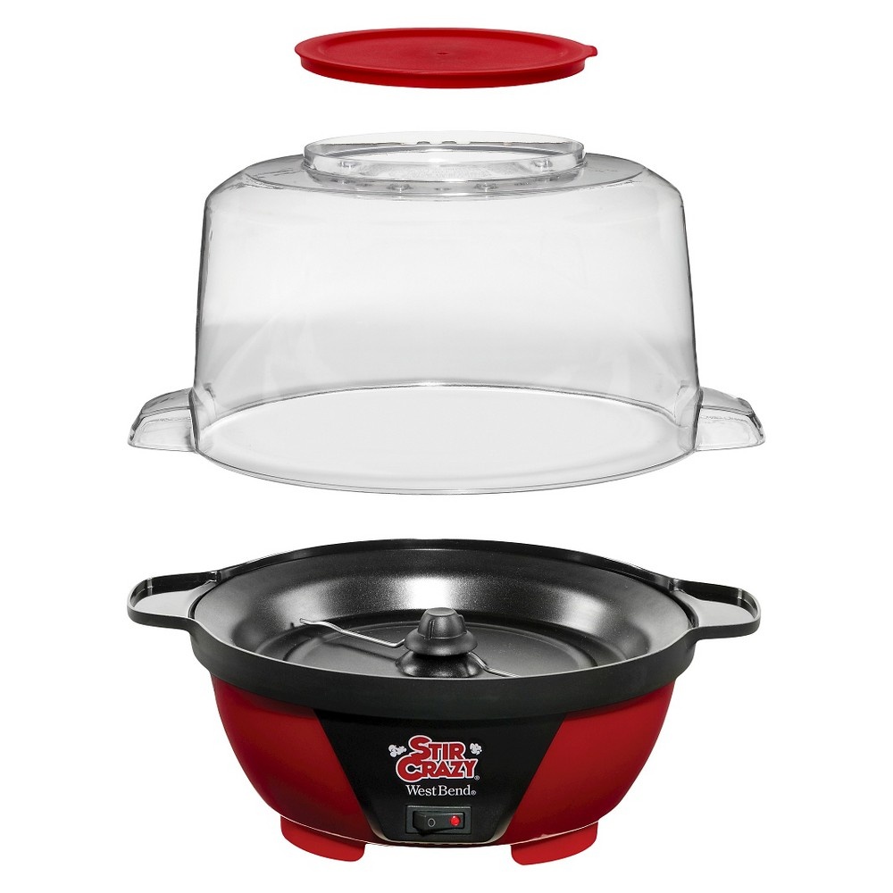 slide 3 of 6, West Bend Stir Crazy Popcorn Maker Machine, 1 ct