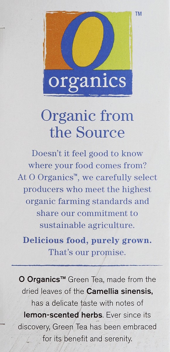 slide 2 of 5, O Organics Organic Green Tea, 