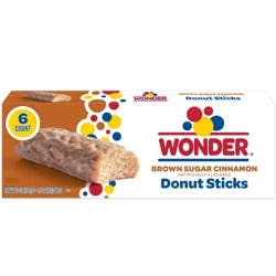 Wonder Brown Sugar Cinnamon Donut Sticks 6 - 1.7 oz Packs
