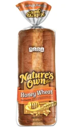 Nature's Own Bread, Enriched, Honey Wheat