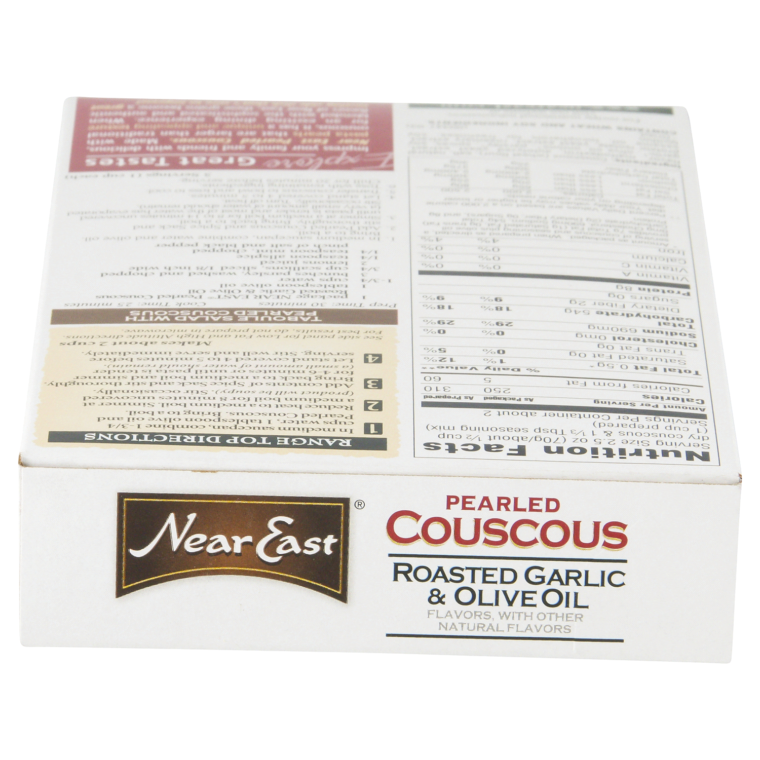 slide 4 of 4, Near East Pearled Couscous Mix Roasted Garlic & Olive Oil Flavor 4.7 Oz, 4.7 oz