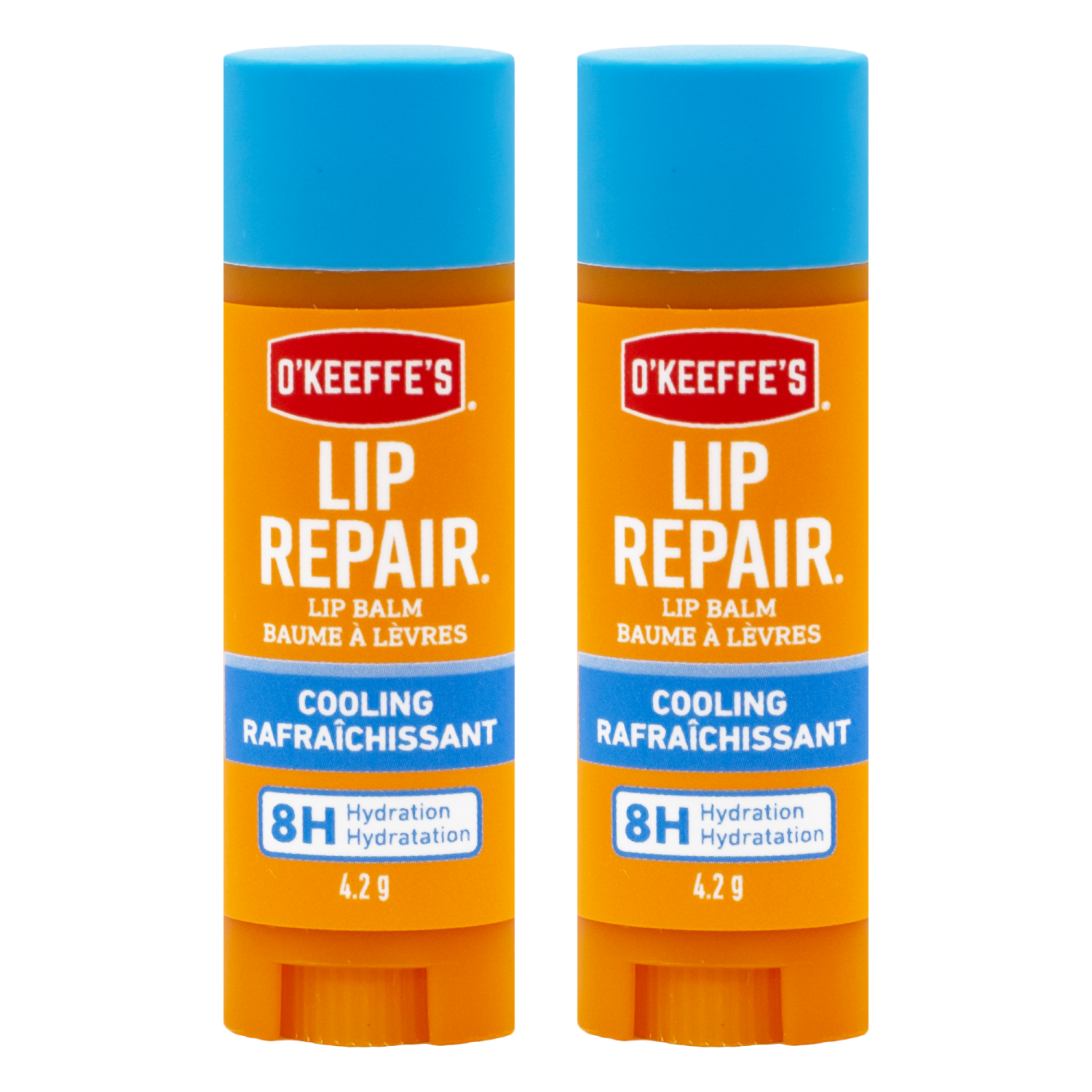 slide 2 of 2, O'Keeffe's Lip Balm 2 ea, 2 ct