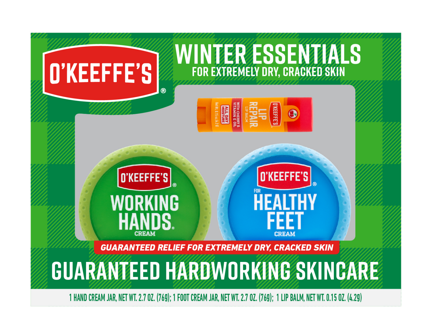 slide 1 of 1, GORILLA OKeeffes Skin Care Variety Pack, 1 ct