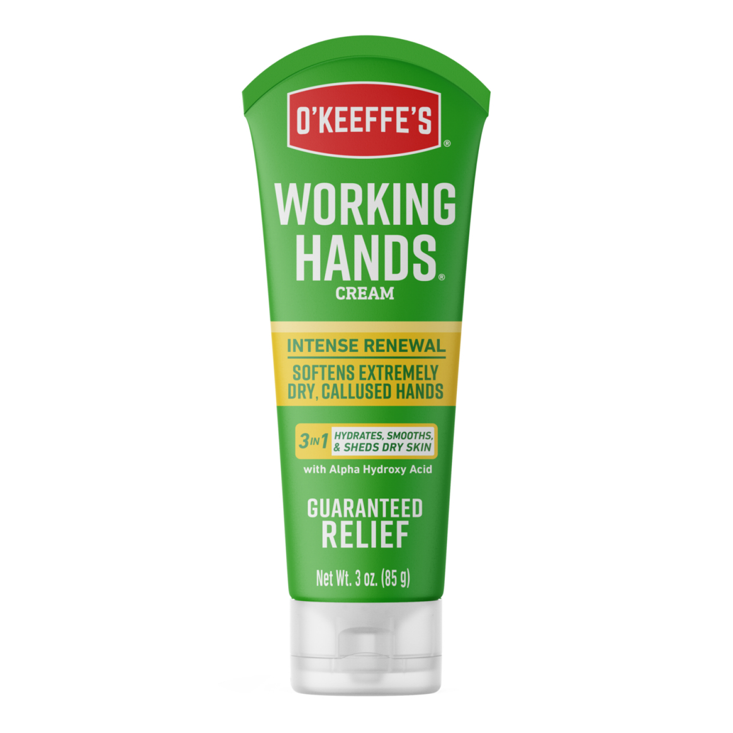 slide 1 of 5, O KEEFFES OKeeffes Working Hands Intense Renewal 3oz Tube, 3 oz