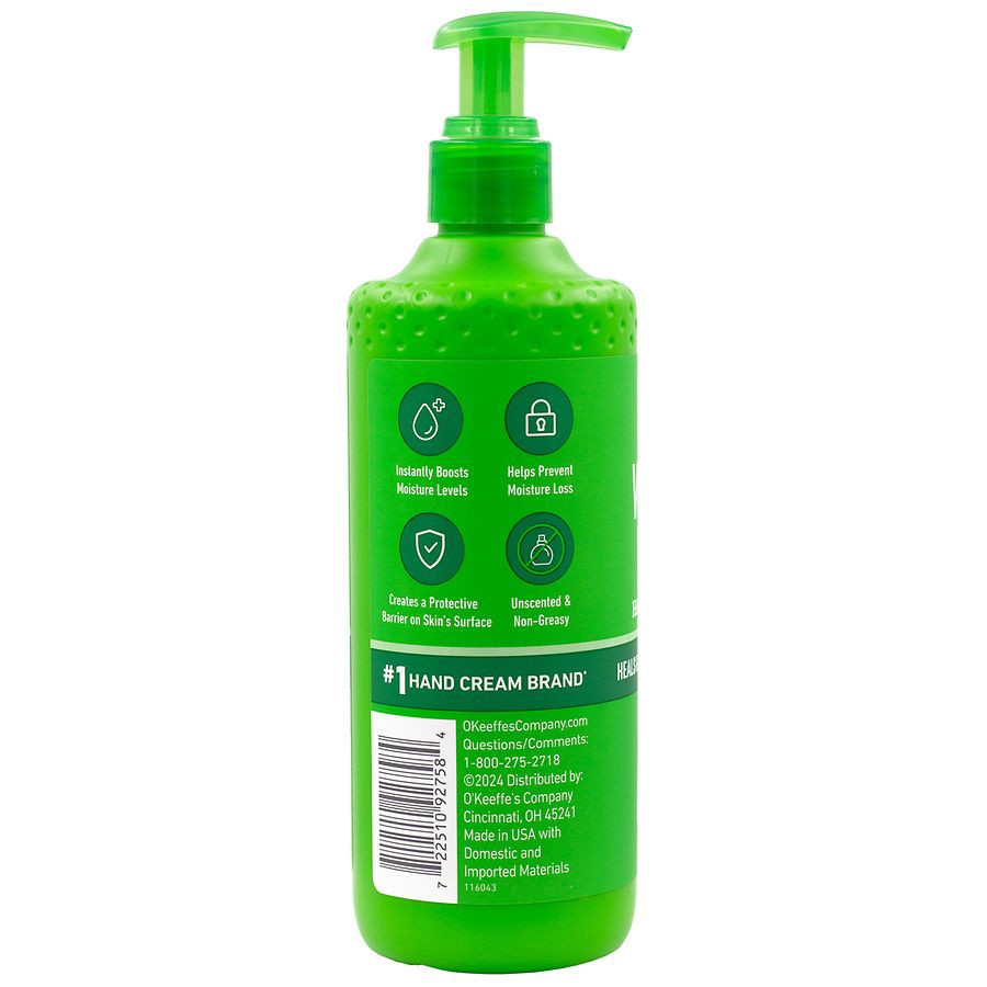 slide 2 of 4, O'Keeffe's Working Hands 2 in 1 48 Hour Relief Hand & Body Lotion 12 oz, 12 oz