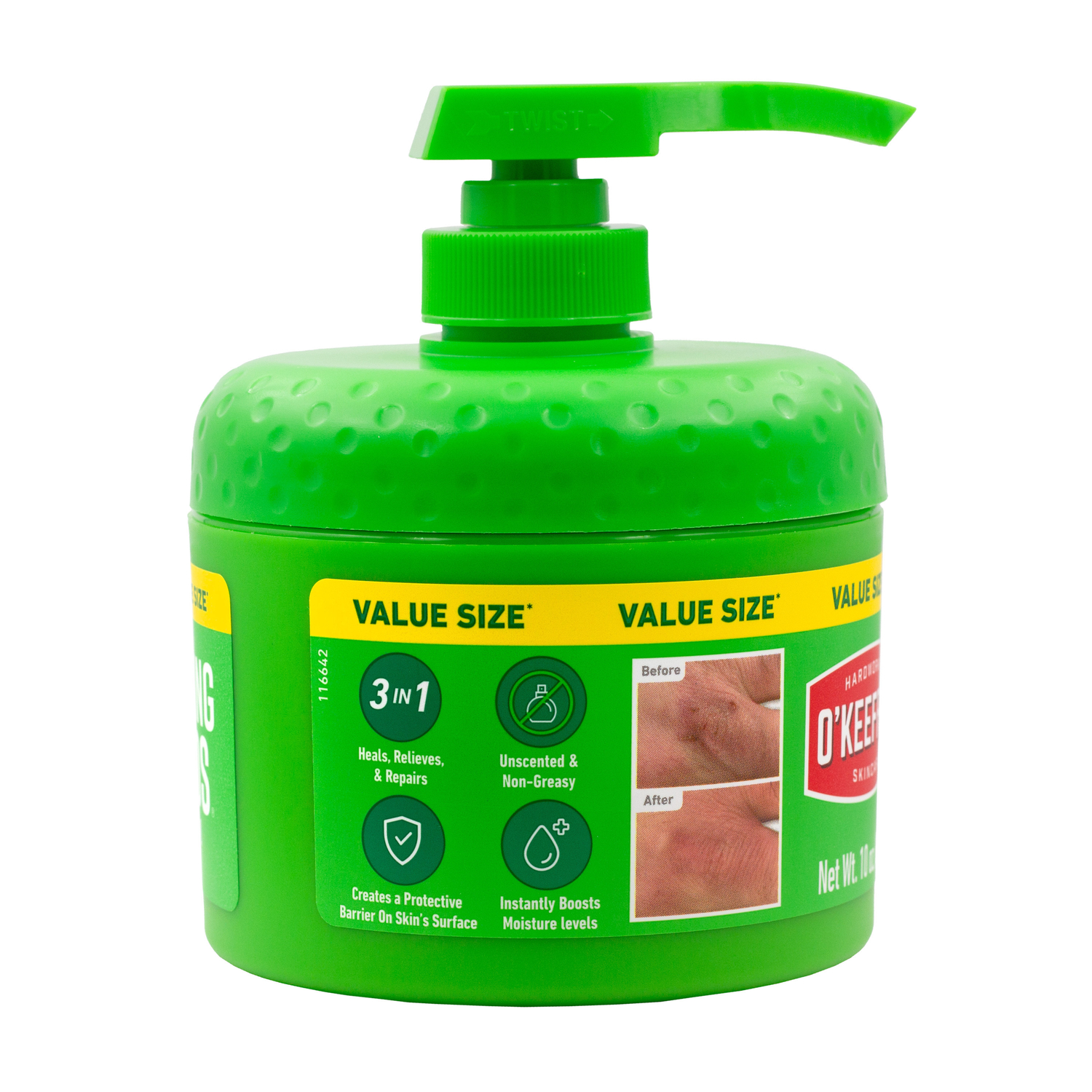 slide 2 of 5, O'Keeffe's Working Hands Cream Value Size 10 oz, 10 oz