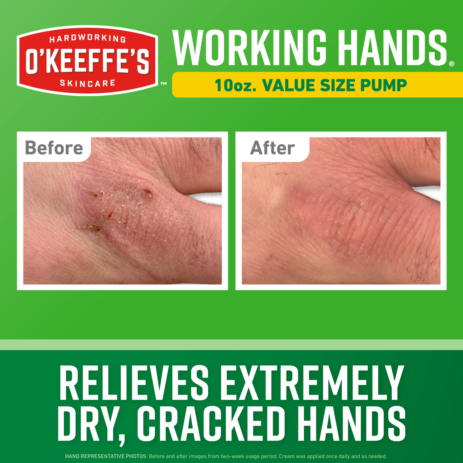 slide 3 of 5, O'Keeffe's Working Hands Cream Value Size 10 oz, 10 oz