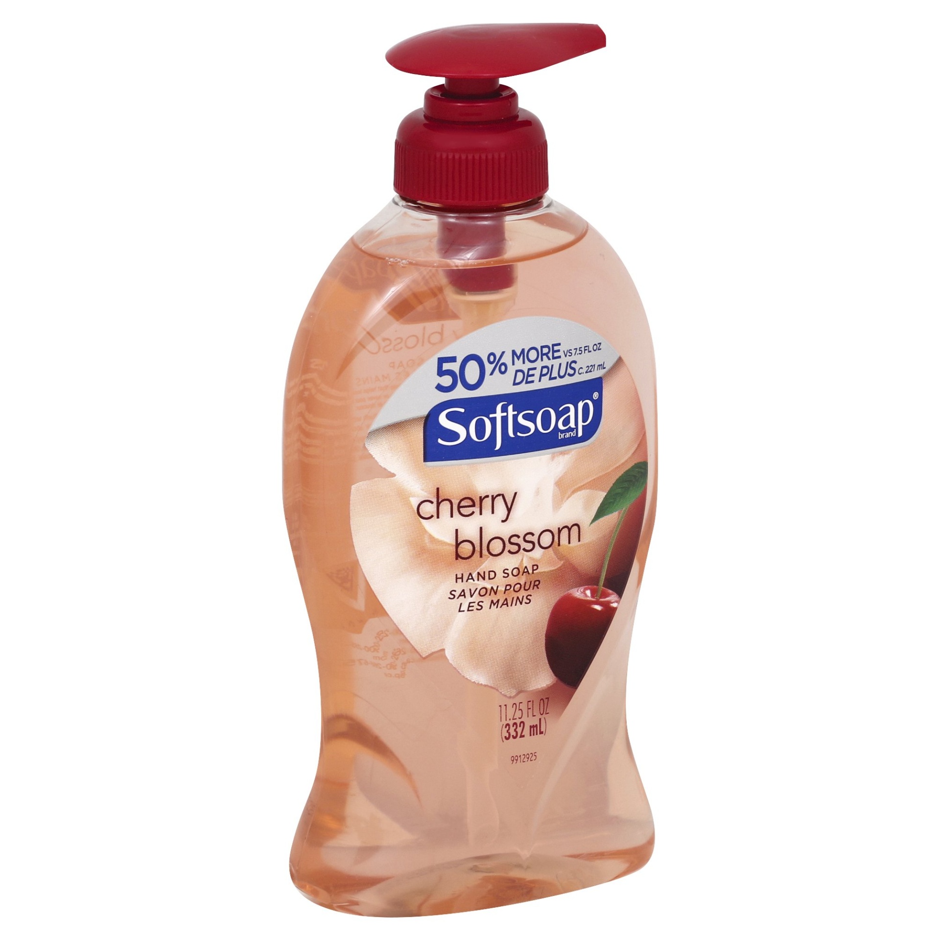 slide 1 of 1, Softsoap Liquid Hand Soap Pump, Cherry Blossom, 11.25 fl oz