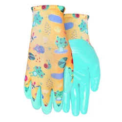 MidWest Quality Gloves, Inc. Child Nitrile dipped Nitrile/Polyester Everyday Gloves 1 -Pairs
